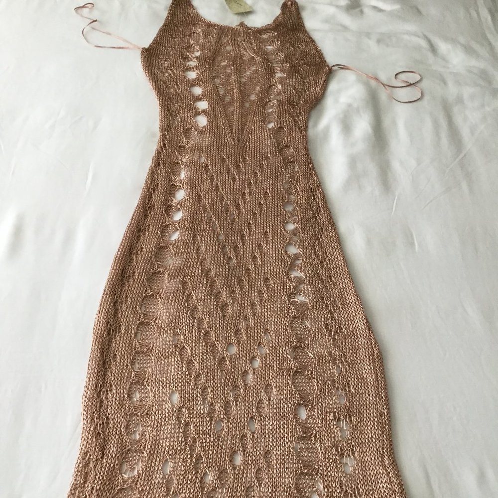 Lurex Swim Cover-up